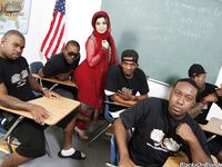 Nadia Ali - Arabisk lærer fucked