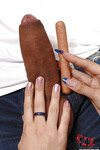 Lyen Parker og Leda har en trekant blowjob