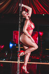 Abigail Mac og Nicolette Shea knepper i baren