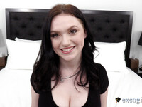 Gracie Gates 'første anal porno