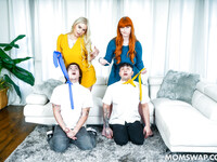 Alex Harper og Angelica Coralvine fuck i en firkant