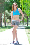 Brina den sporty unge pige