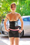 Veronika den sporty unge pige