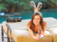 Victoria Formand Voss den unge pige i en bikini