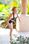 Jodi Taylor den sporty unge pige