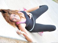 Hannah den sporty amatør pige