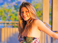 Callie Lavalley viser sin krop