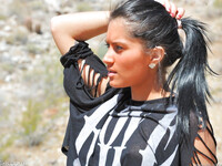 Giselle Formand Mari den tynde teenager pige