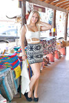 Lacey Johnson viser sig