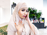 Aaliyah Yasin den fulde arabiske tøs kneppede