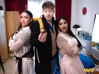 Yasmina Khan og Nuria Milano har en trekant