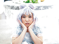 Asiatisk cosplay pige Kimmy Kimm fucking hårdt med en langhåret fyr