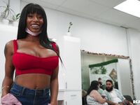 Savannah Storm og Sarai Minx deler det store sorte træ