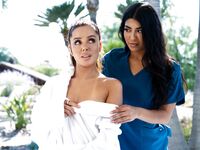 Vanna Bardot Jasmine Sherni kan ikke stoppe med at slikke hinanden