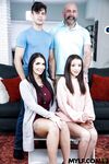 Alexa Payne og Odds Parker slikker hinandens fisse, mens de knepper dem