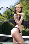 Tattoo tennis pige gina valentina på åben mark fuck xander corvus