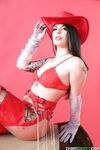 Gina Valentina til cowgirl