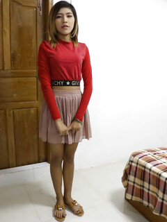 Jhenn den unge asiatiske teenager pige
