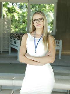 Linda Leclair den sexede blonde teenager