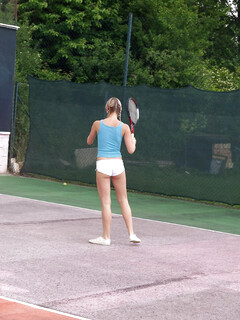 Heather Wild den sexede tennispige