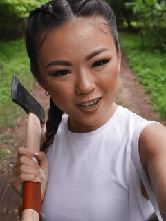 Lulu Chu fucking i skoven